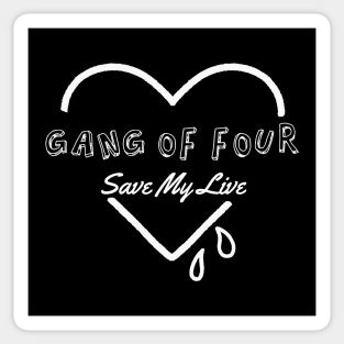 gang of four ll save my soul Sticker